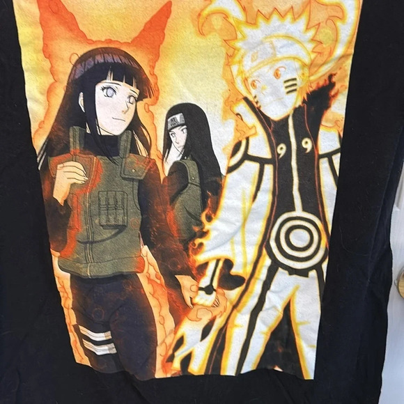 Naruto Shippuden Graphic (M) Black Short Sleeve Adult T-Shirt Cosplay Comic-Con - Picture 4 of 4